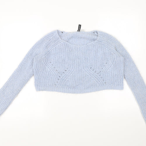 H&M Womens Blue   Pullover Jumper Size M
