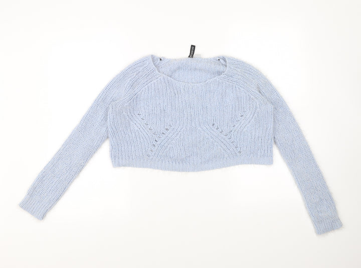 H&M Womens Blue Pullover Jumper Size M
