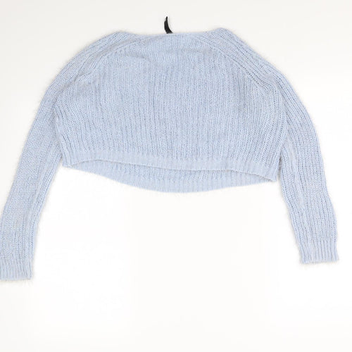 H&M Womens Blue   Pullover Jumper Size M