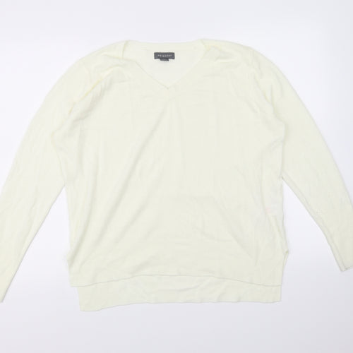 Primark Womens Ivory   Pullover Jumper Size M