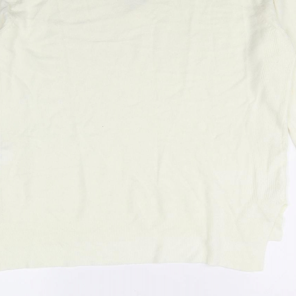 Primark Womens Ivory   Pullover Jumper Size M