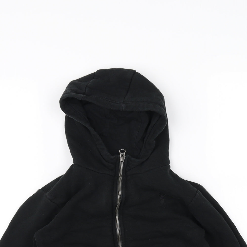 NEXT Boys Black   Full Zip Hoodie Size 5 Years