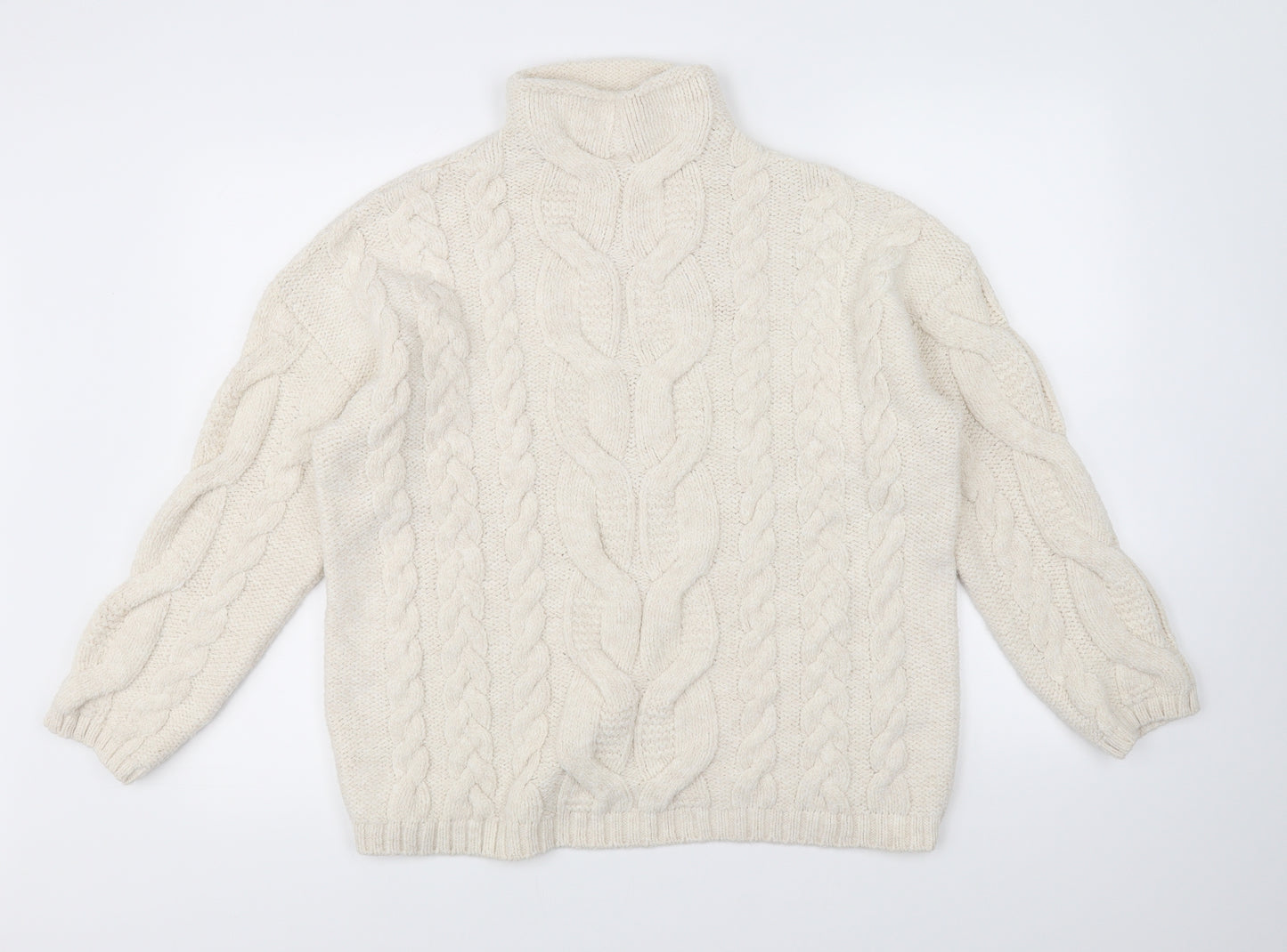 Bonmarché Womens Ivory   Pullover Jumper Size 16