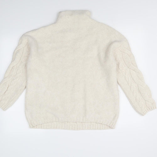 Bonmarché Womens Ivory   Pullover Jumper Size 16