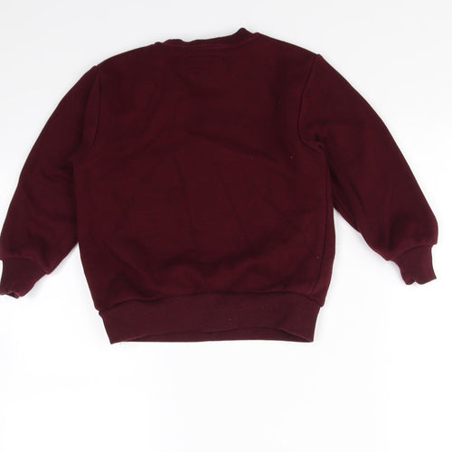 NEXT Boys Purple   Pullover Jumper Size 5 Years
