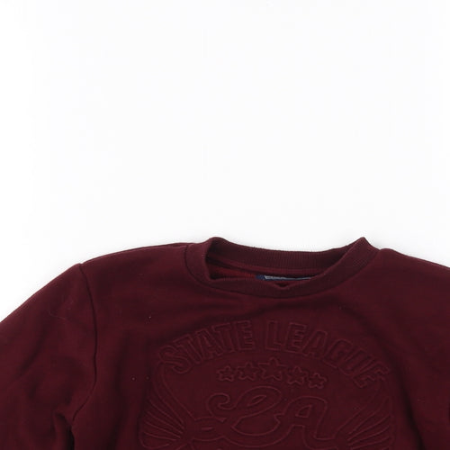 NEXT Boys Purple   Pullover Jumper Size 5 Years