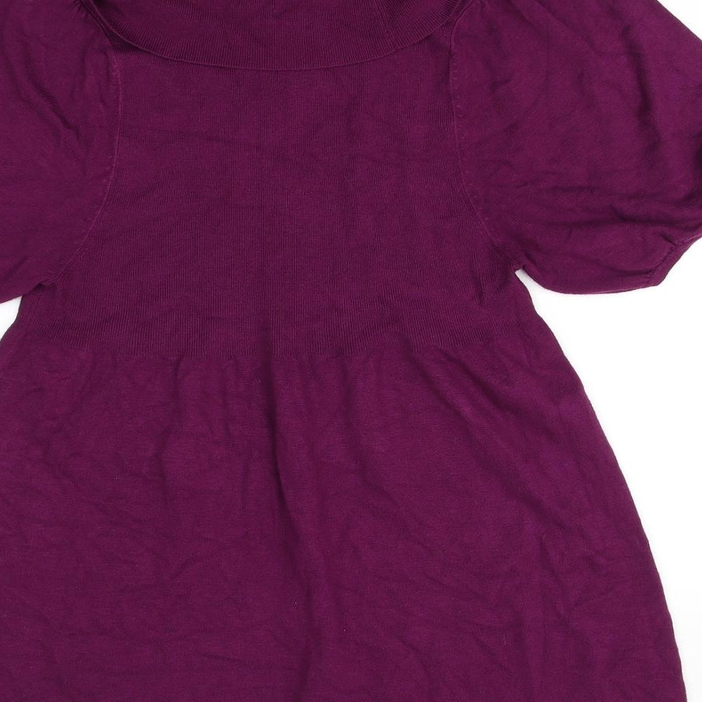 George Womens Purple   Pullover Jumper Size 18