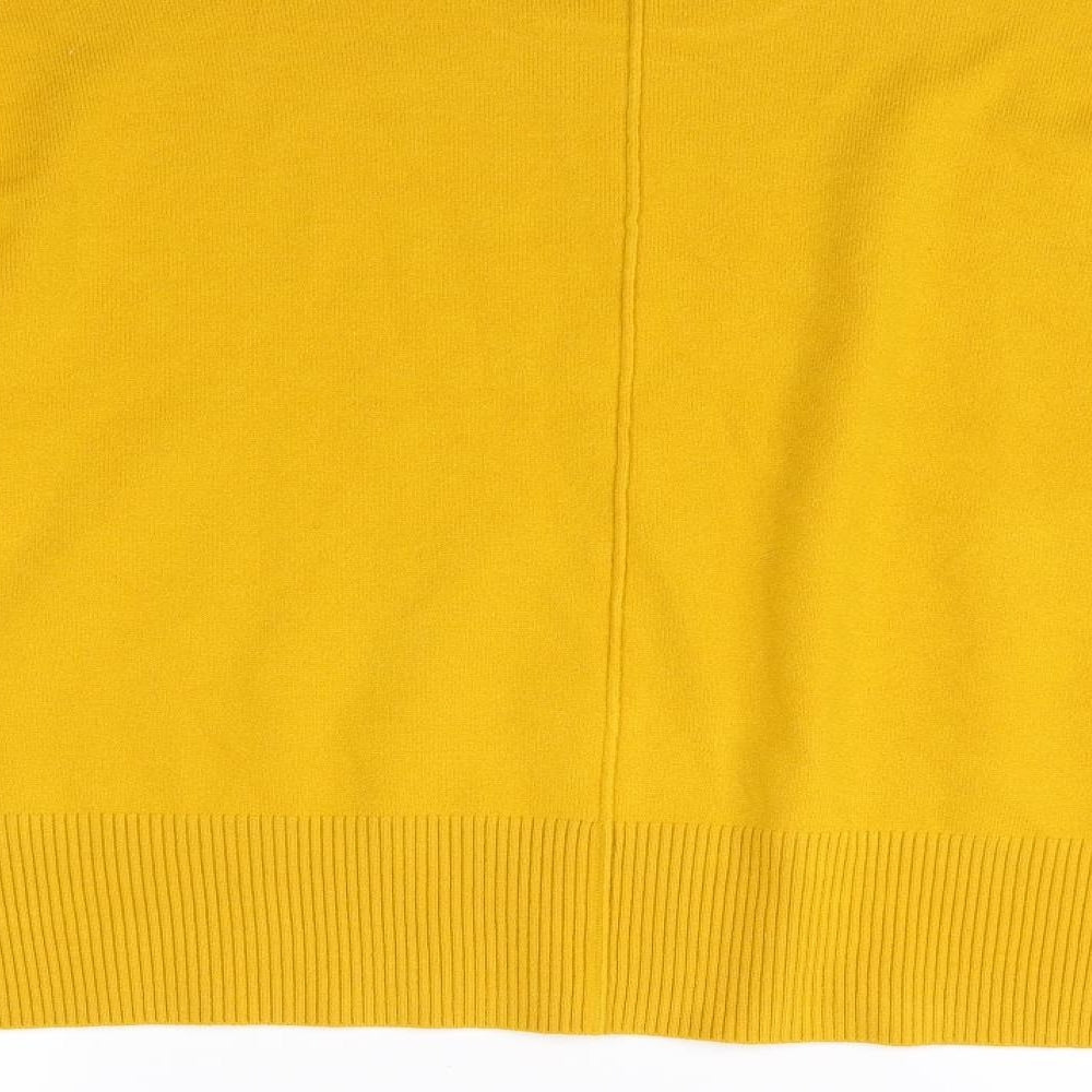 French Connection Womens Yellow   Pullover Jumper Size XL