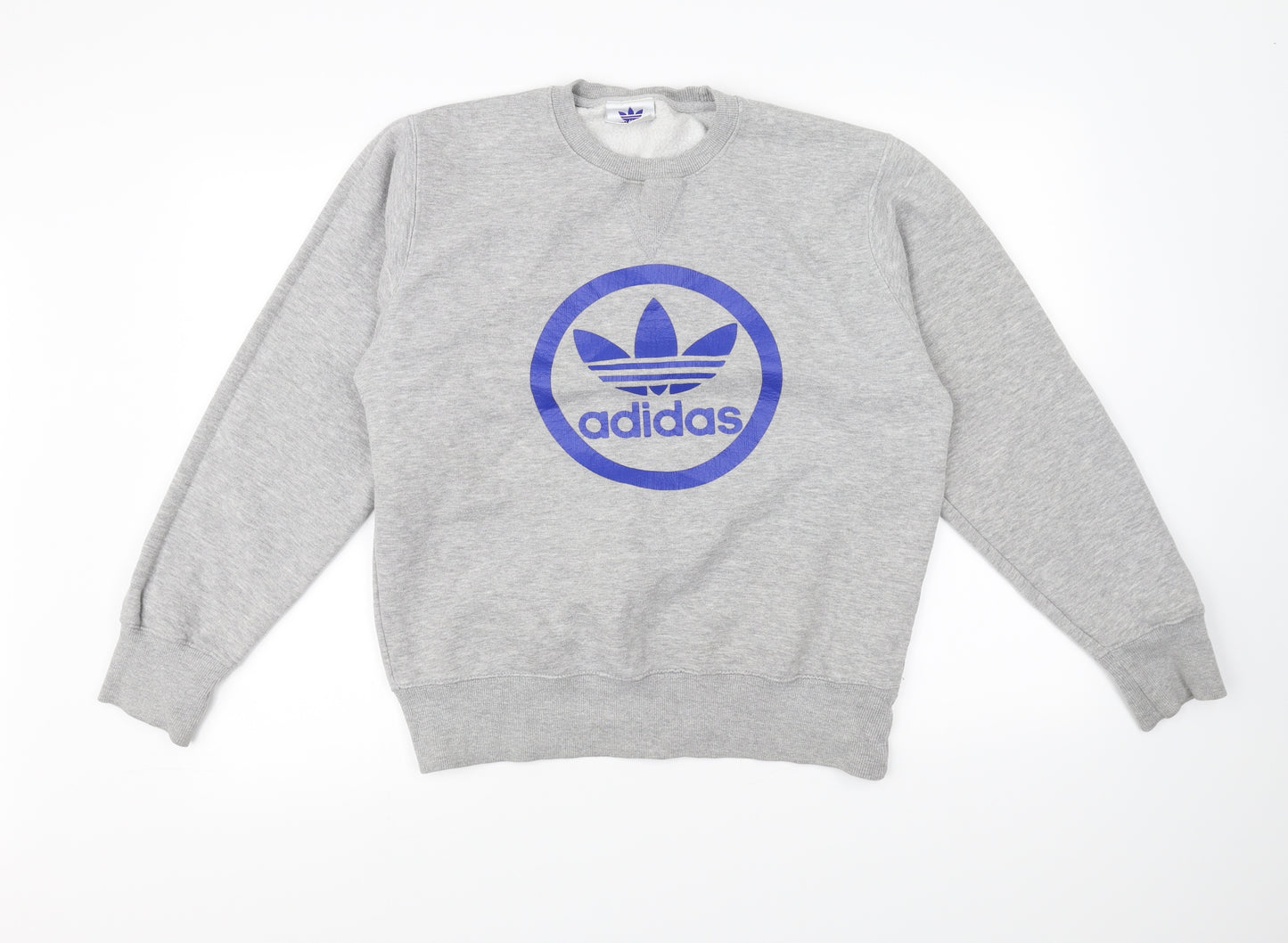 adidas Mens Grey   Pullover Jumper Size M