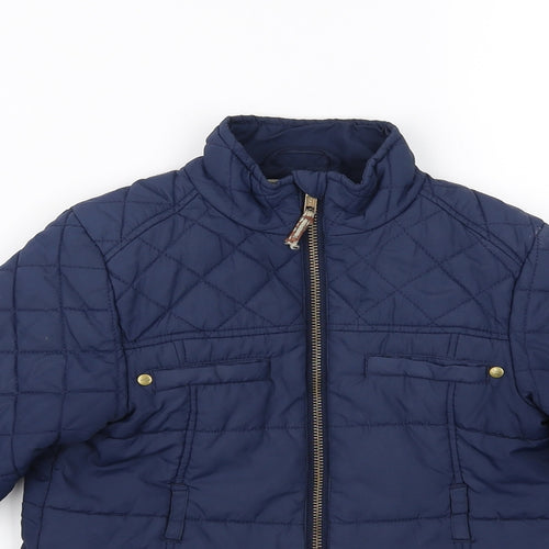 NEXT Girls Blue   Rain Coat Coat Size 5 Years