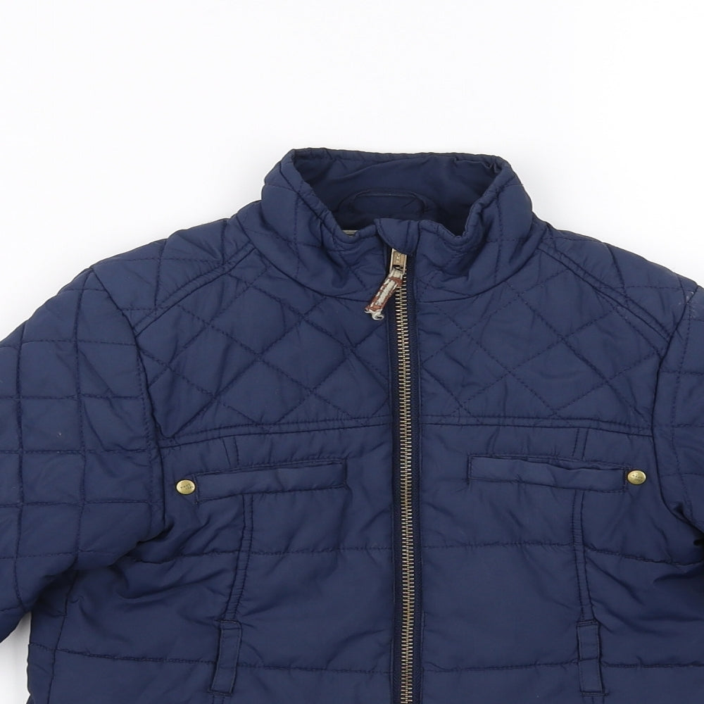 NEXT Girls Blue   Rain Coat Coat Size 5 Years