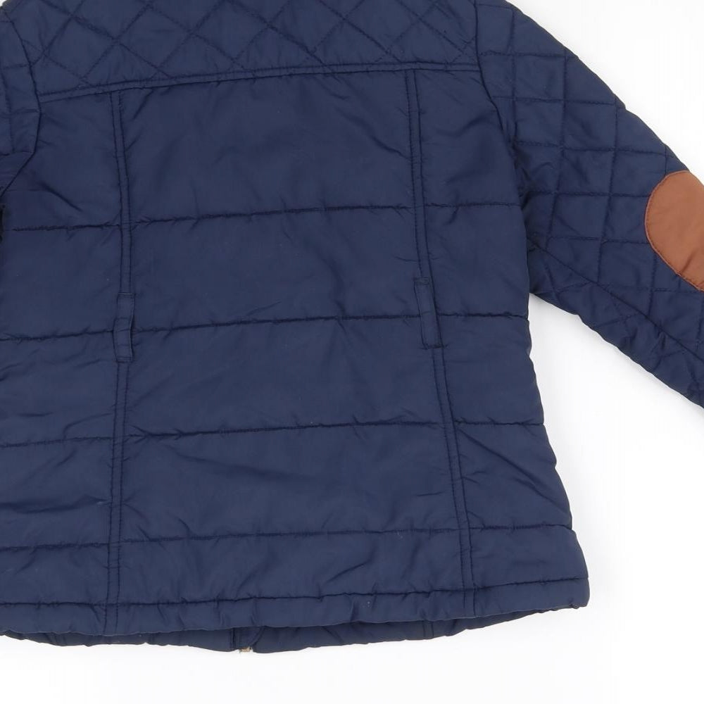 NEXT Girls Blue   Rain Coat Coat Size 5 Years