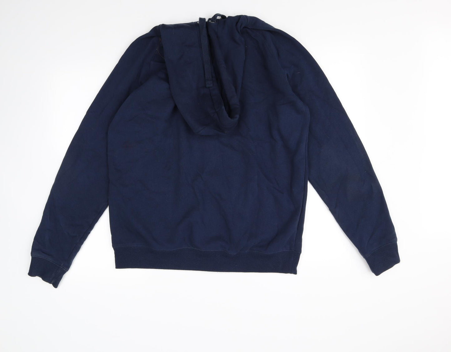 TU Mens Blue   Full Zip Hoodie Size M