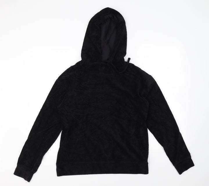 Matalan Womens Black Pullover Hoodie Size M