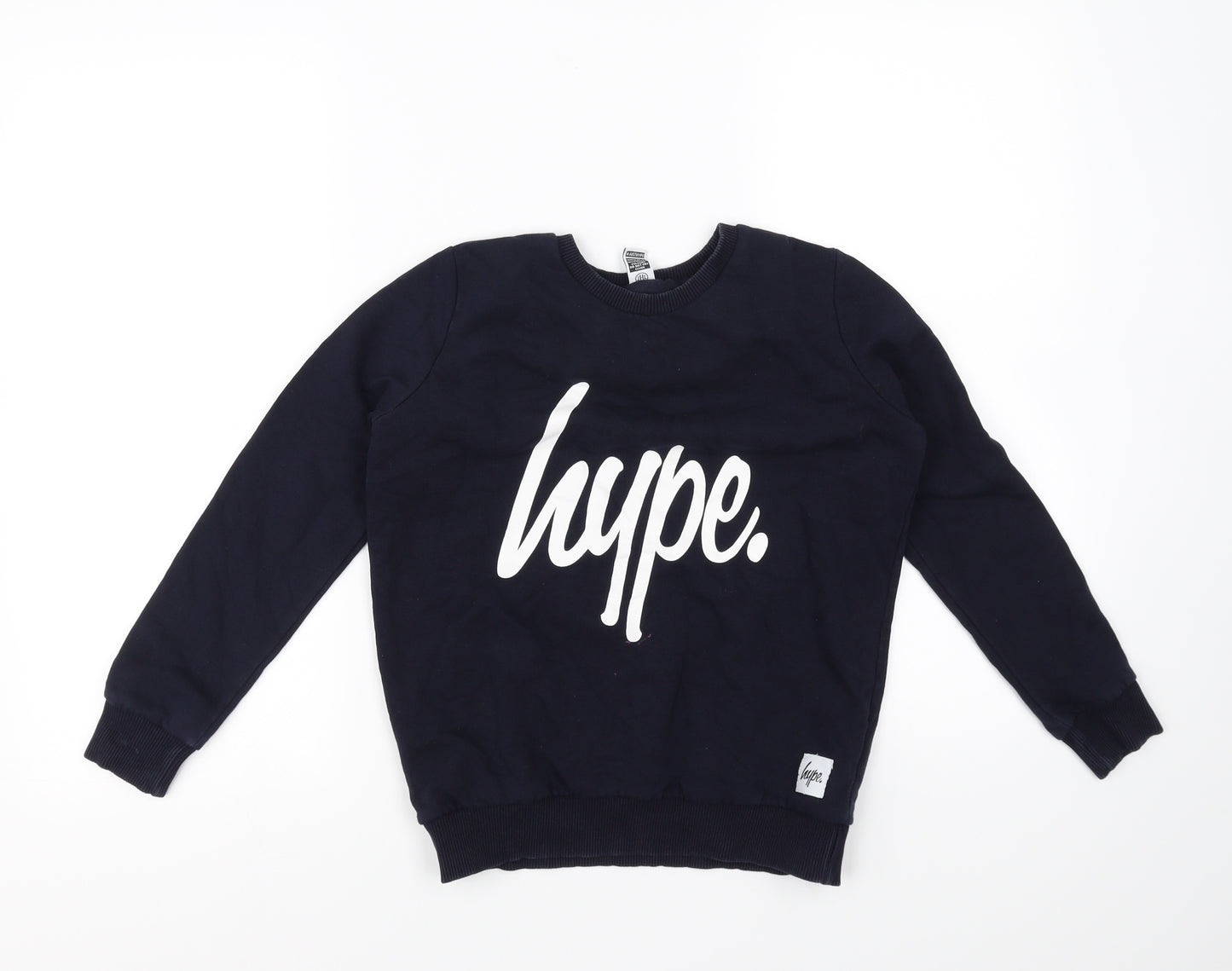 Hype Boys Blue   Pullover Jumper Size 9 Years