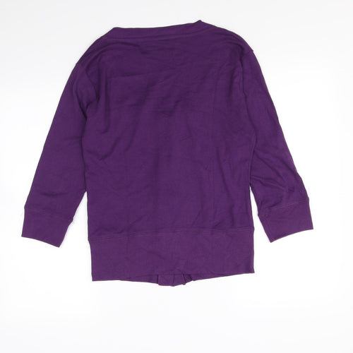 Mk one Womens Purple   Cardigan Jumper Size 12