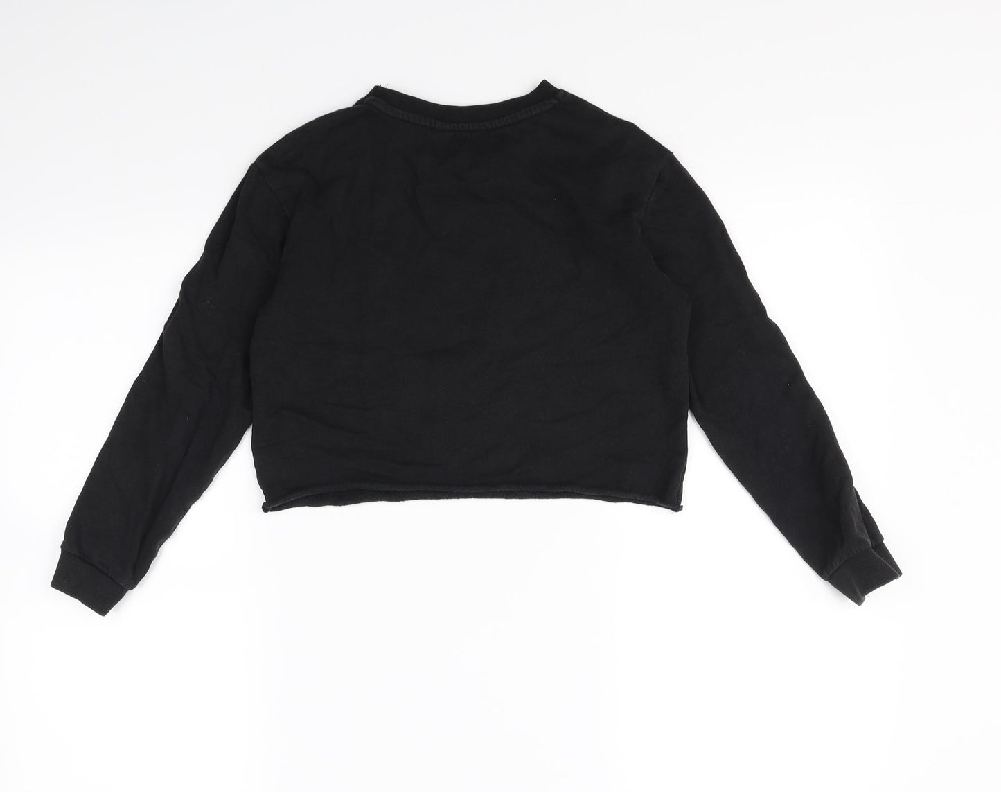 Primark Girls Black   Pullover Jumper Size 9 Years  - Unicorn