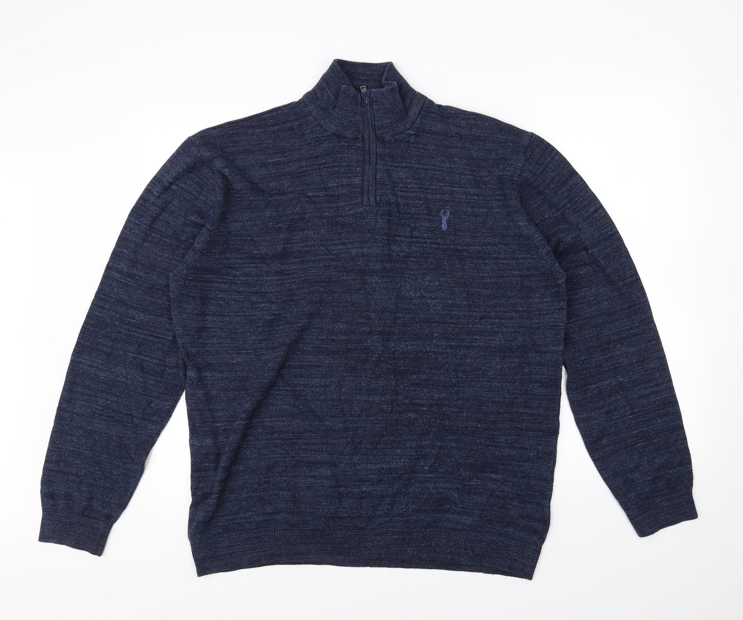 NEXT Mens Blue   Henley Jumper Size XL