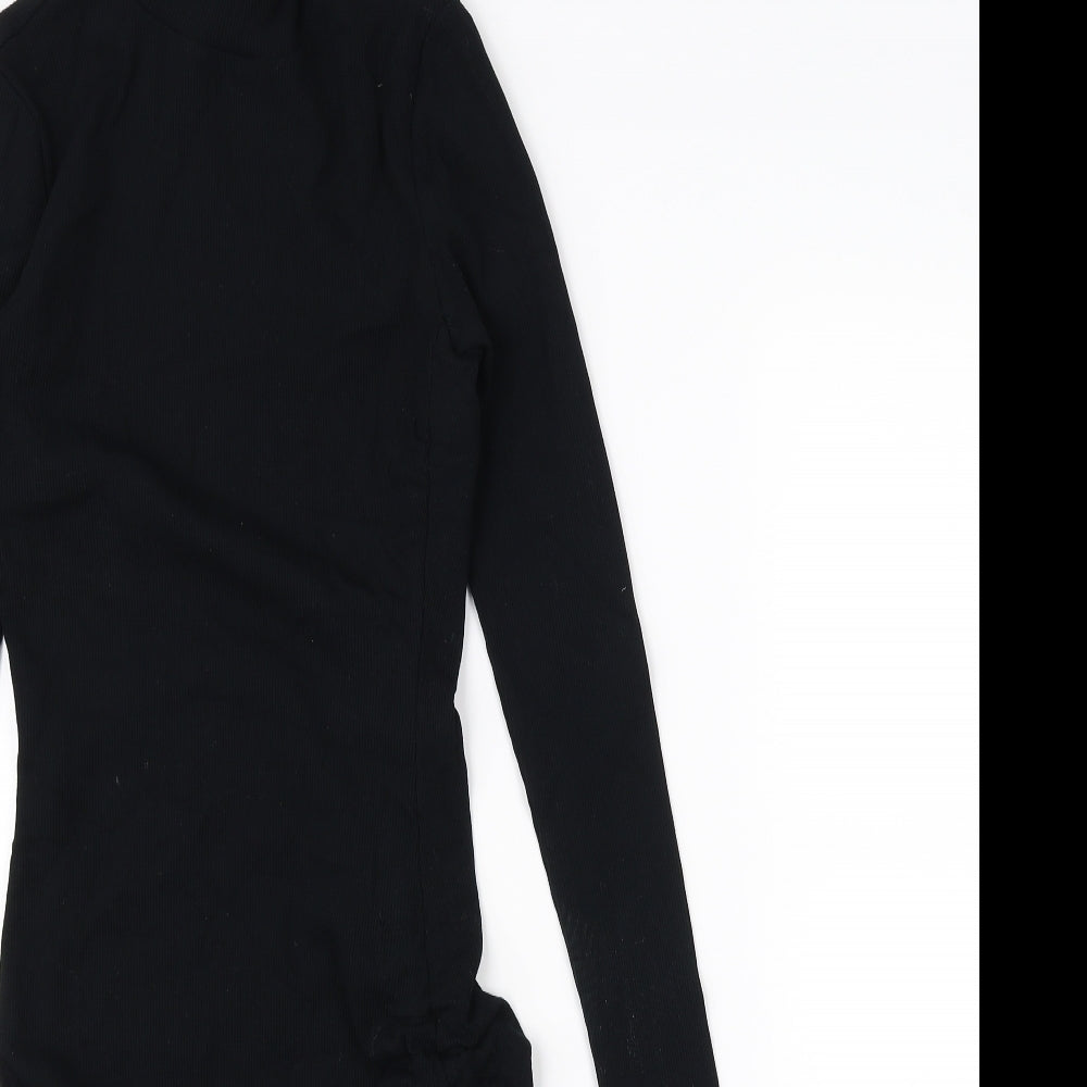 Very Womens Black  Rayon Jumper Dress  Size 10