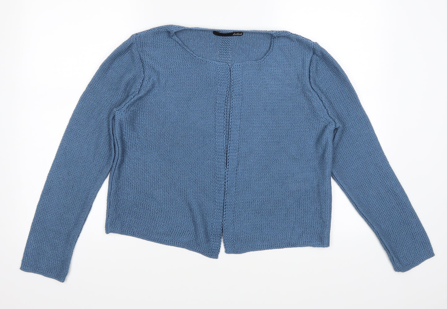 Le Comte Womens Blue   Cardigan Jumper Size 10