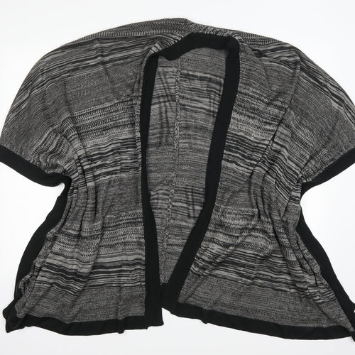 Warehouse Womens Grey   Jacket Poncho One Size  - poncho/shawl