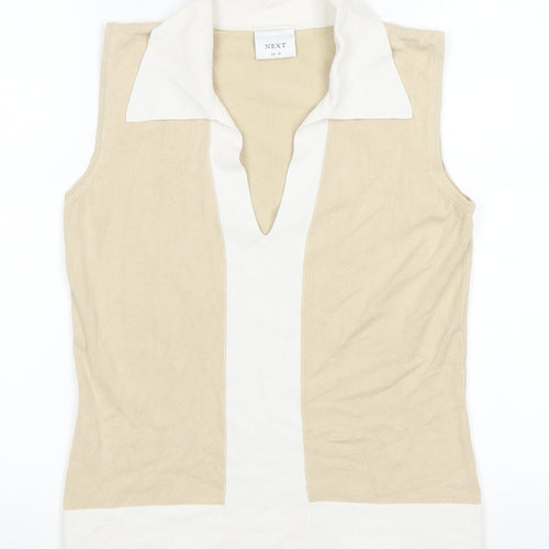 NEXT Womens Beige   Basic Tank Size 10