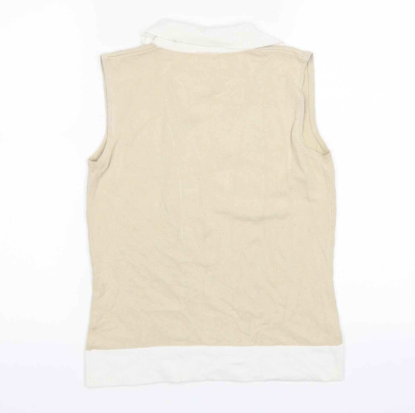 NEXT Womens Beige   Basic Tank Size 10