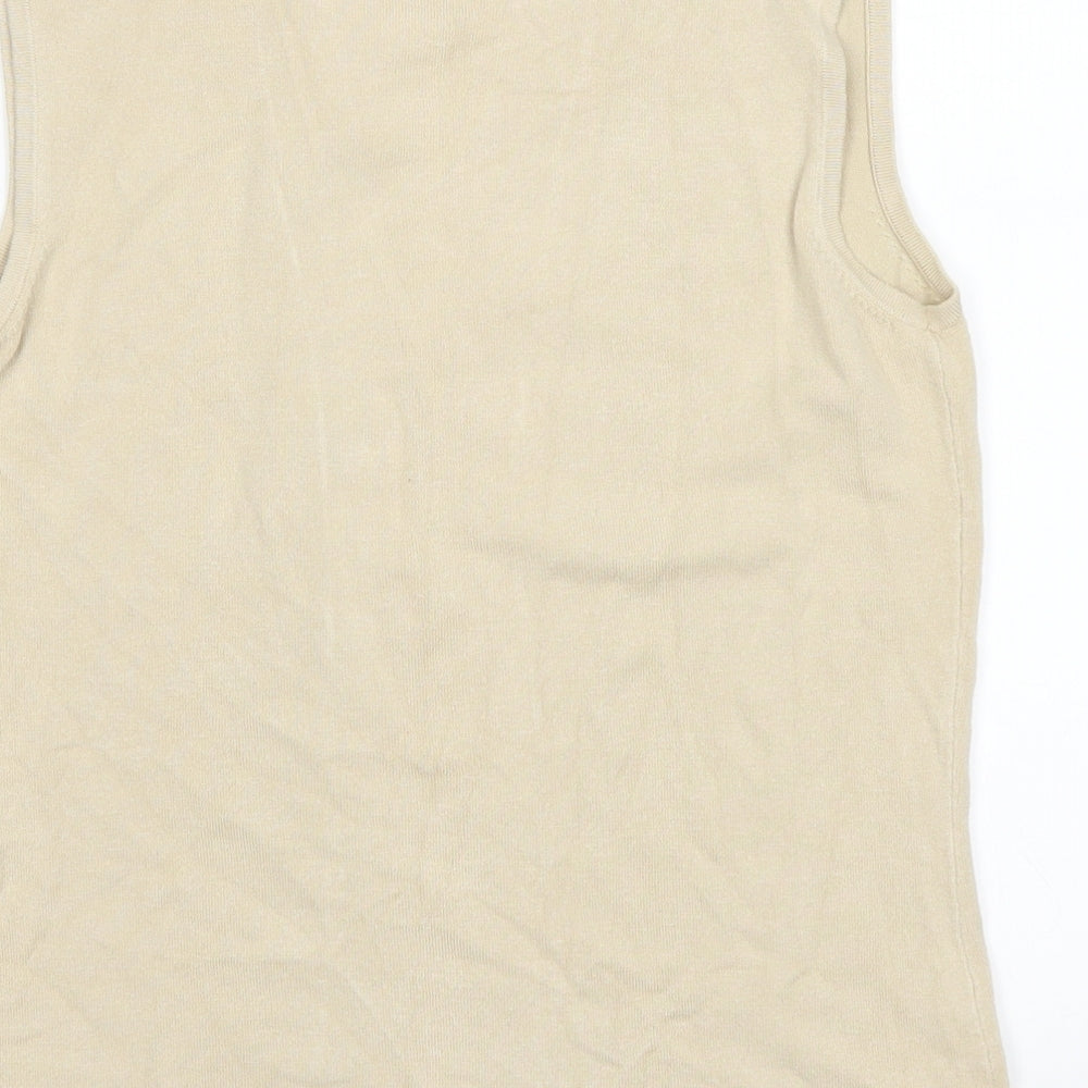NEXT Womens Beige   Basic Tank Size 10