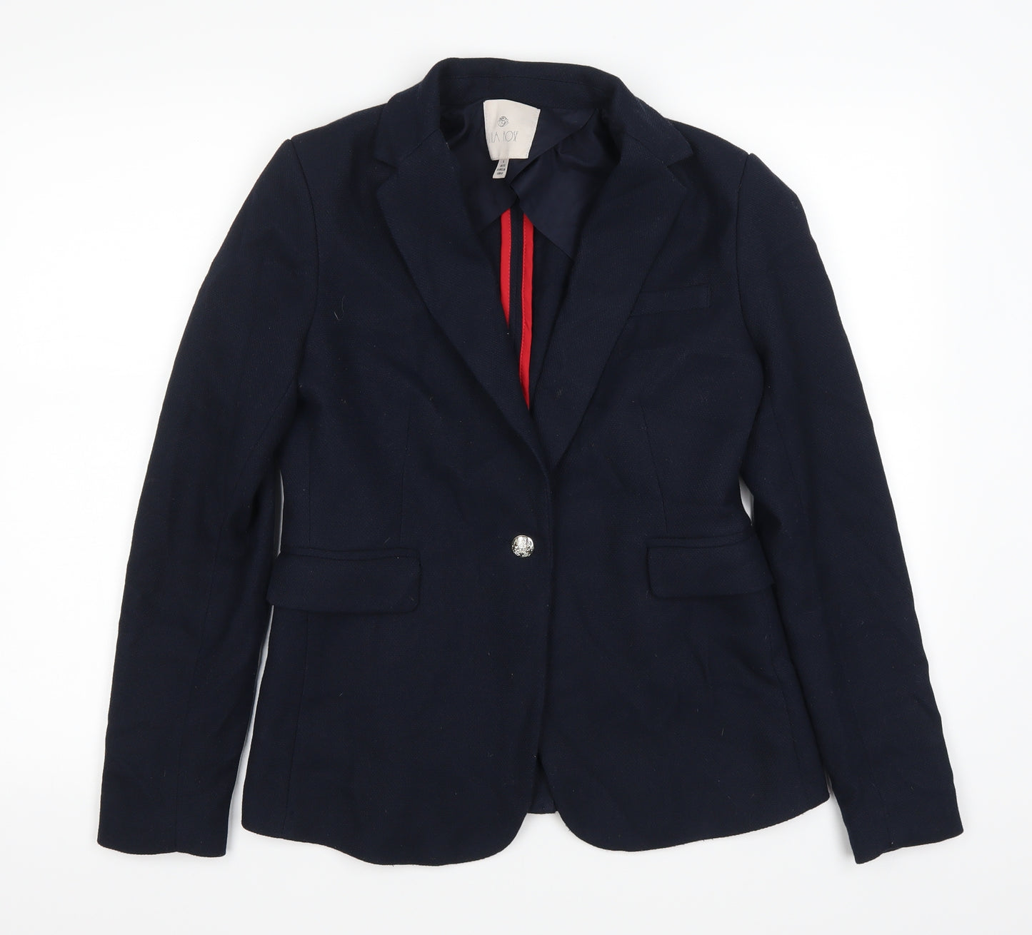 Lila Rose Womens Blue   Jacket  Size S