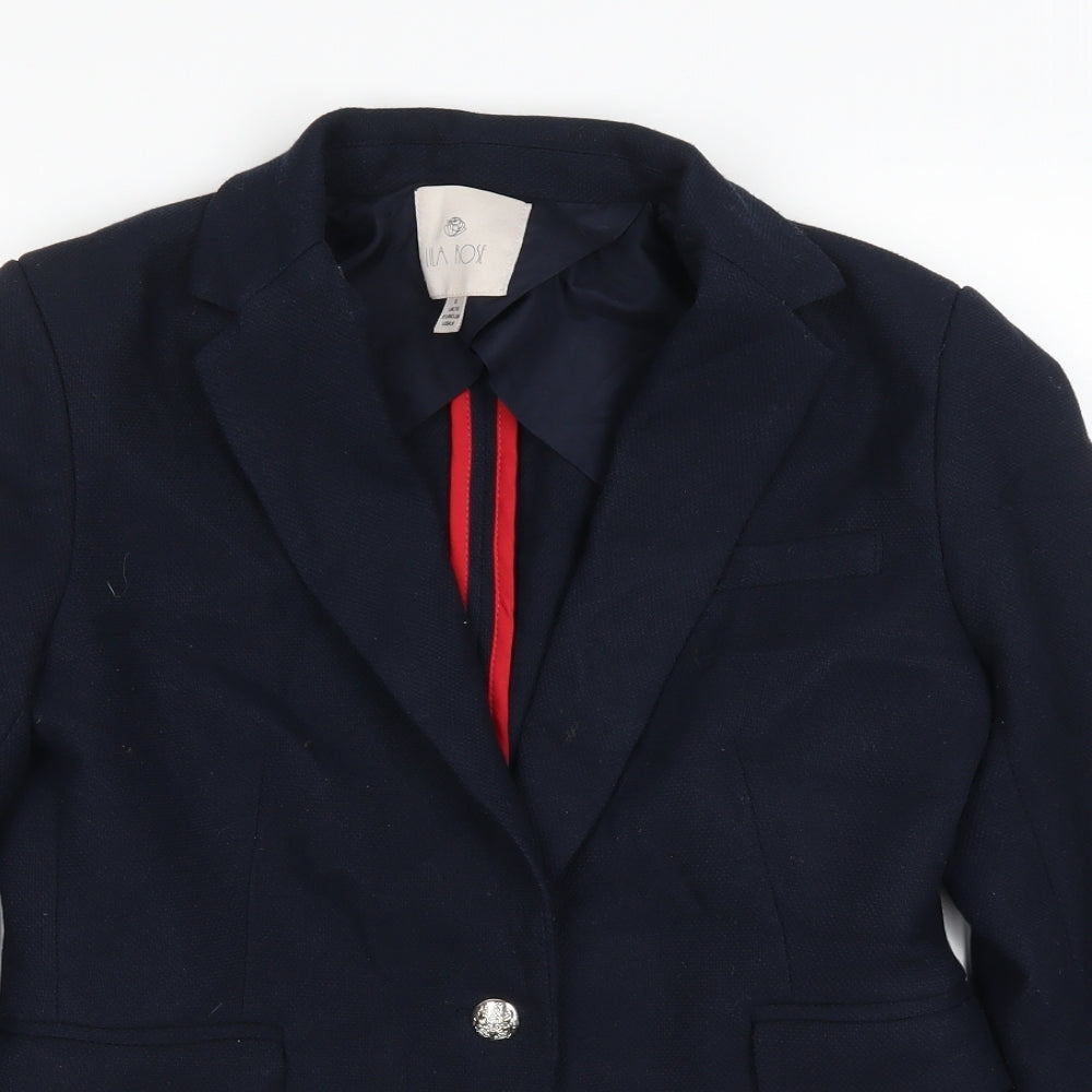 Lila Rose Womens Blue   Jacket  Size S