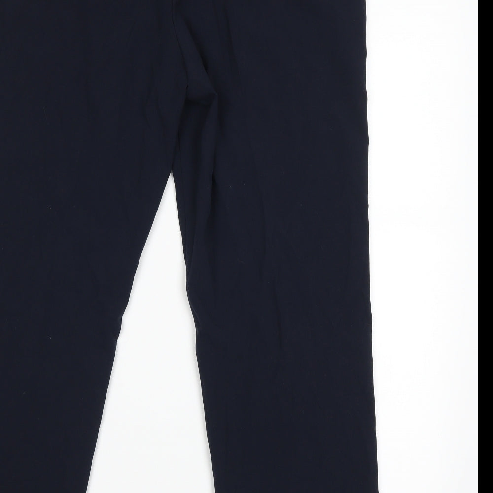 Marks and Spencer Womens Blue   Trousers  Size 16 L26 in