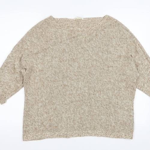 H&M Womens Brown   Pullover Jumper Size M