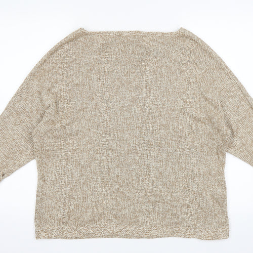 H&M Womens Brown   Pullover Jumper Size M