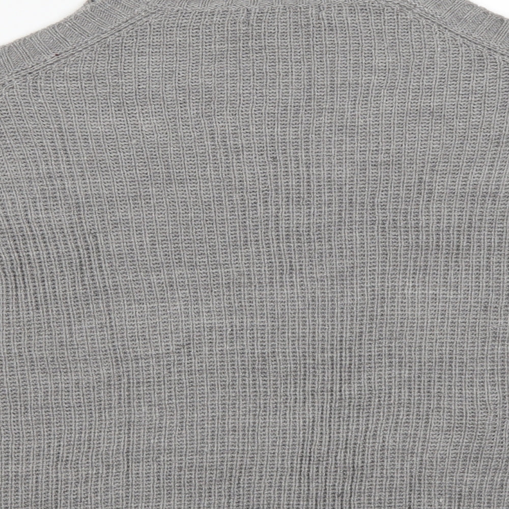 QED London Womens Grey   Pullover Jumper Size L