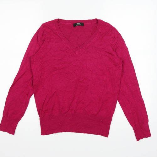 Marks and Spencer Womens Pink   Pullover Jumper Size 12
