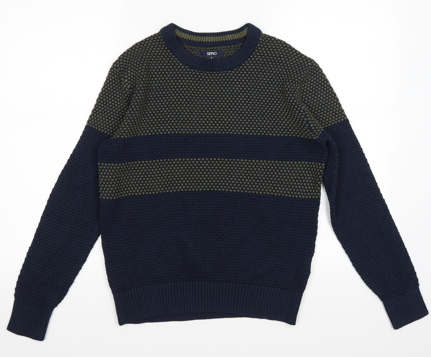 SPAO Mens Blue   Pullover Jumper Size M