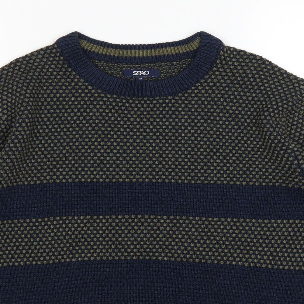SPAO Mens Blue   Pullover Jumper Size M