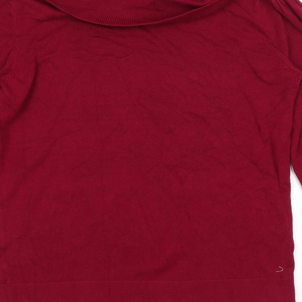 Cotton Traders Womens Pink   Pullover Jumper Size 12