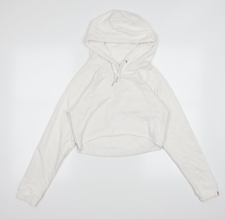 Pineapple Womens White   Pullover Hoodie Size XS