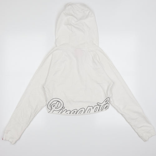 Pineapple Womens White   Pullover Hoodie Size XS
