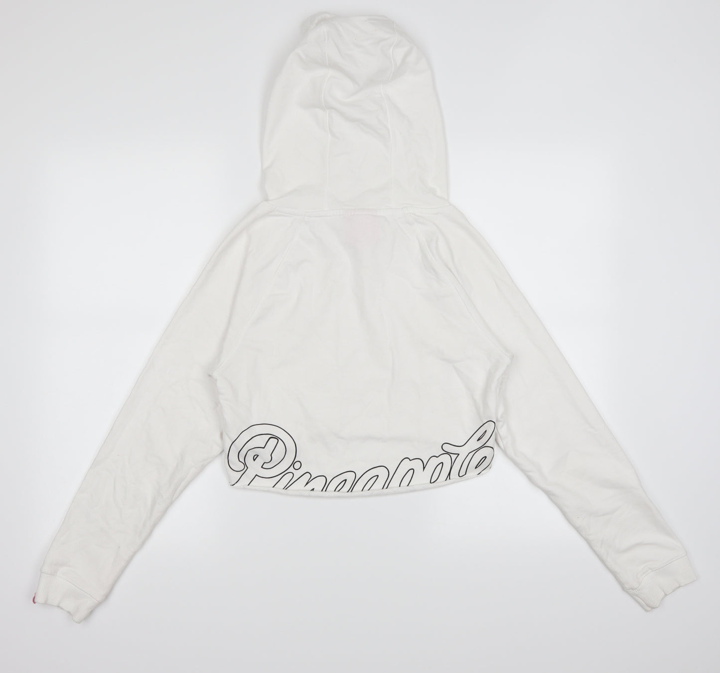 Pineapple Womens White   Pullover Hoodie Size XS