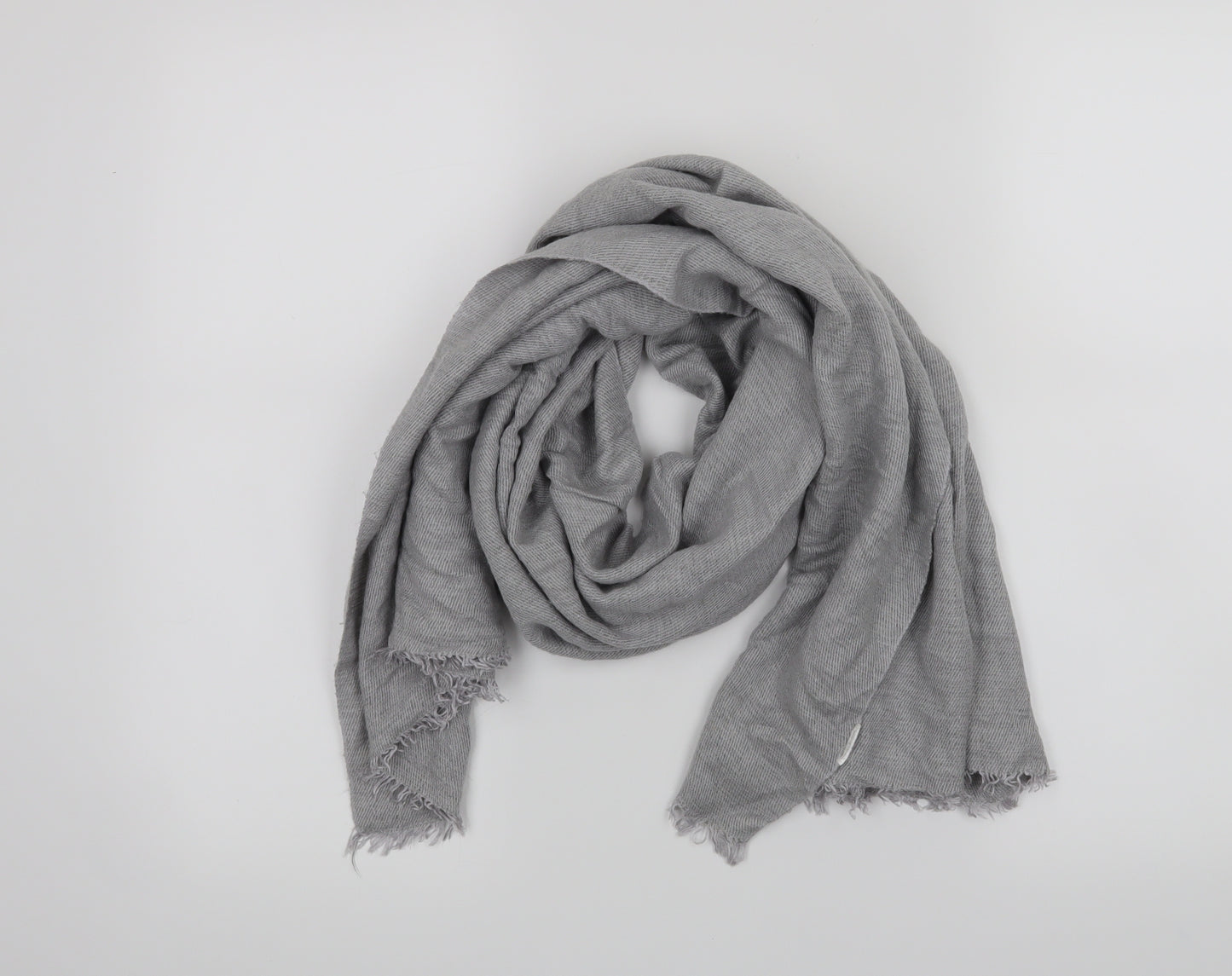 Preworn Womens Grey    Scarf