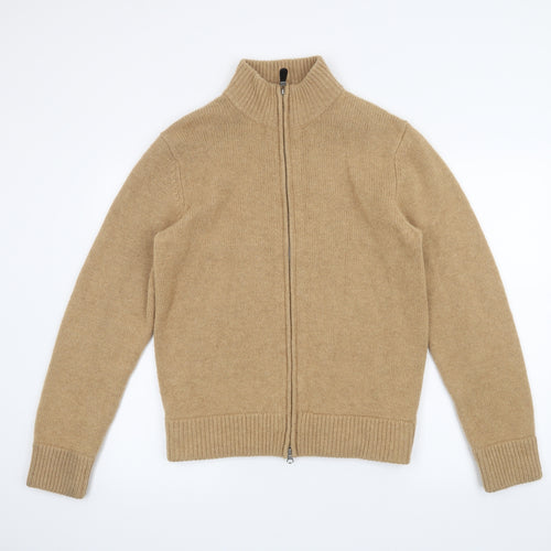Tommy Hillfiger Mens Brown   Full Zip Jumper Size S