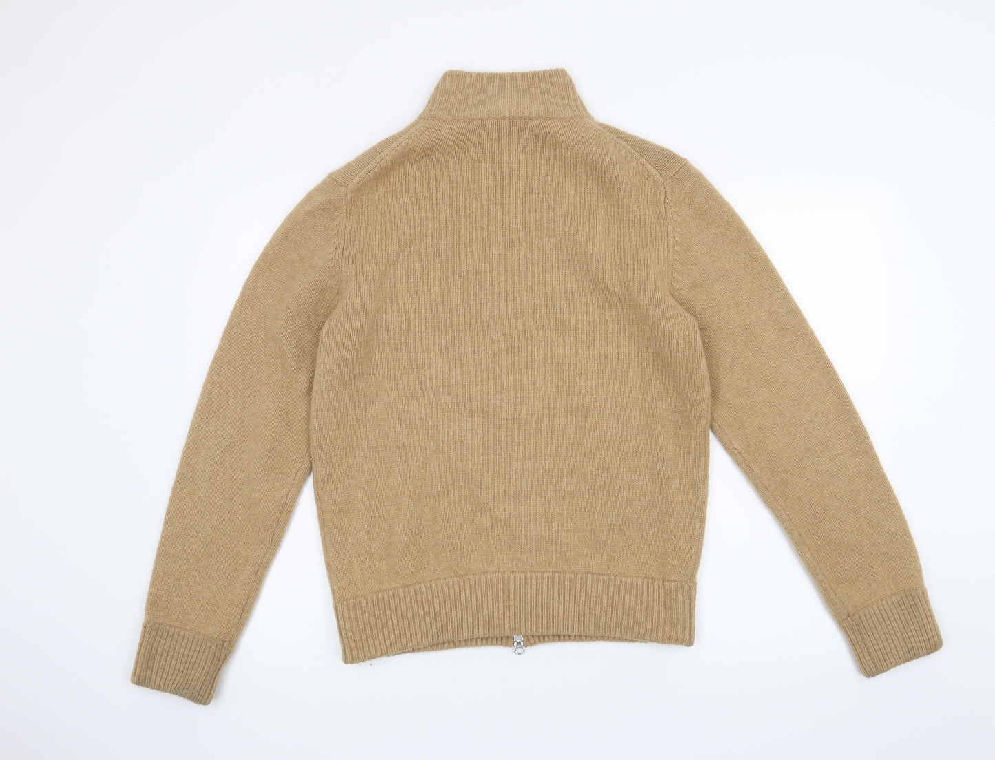 Tommy Hillfiger Mens Brown   Full Zip Jumper Size S