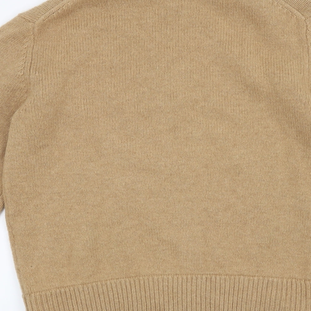 Tommy Hillfiger Mens Brown   Full Zip Jumper Size S
