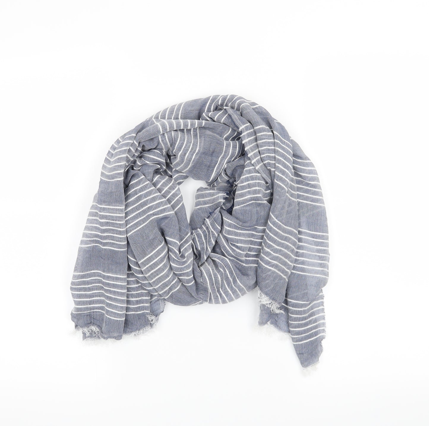 Preworn Womens Blue    Scarf