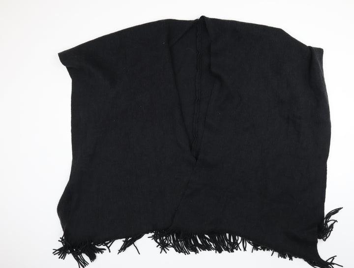 Preworn Womens Black    Shawl/Wrap