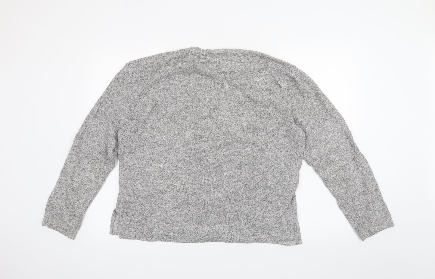 H&M Womens Grey   Pullover Jumper Size L