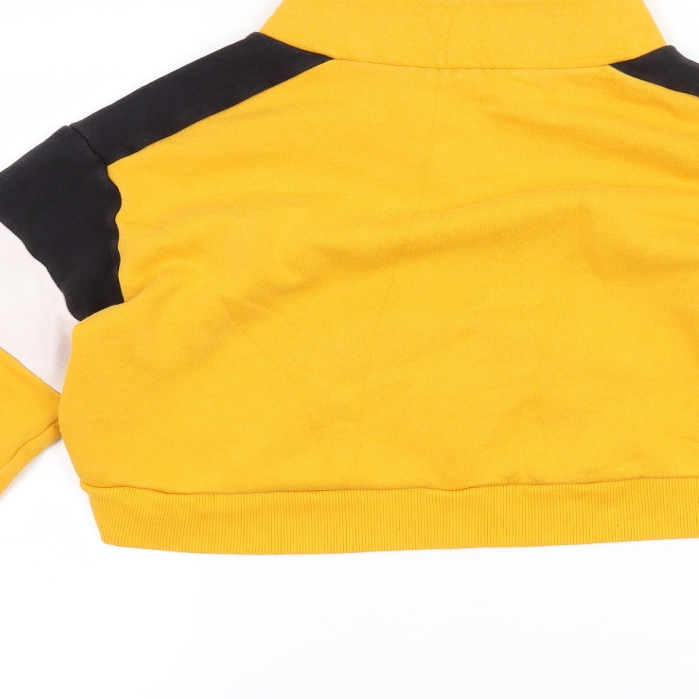 H&M Womens Orange   Pullover Jumper Size XS
