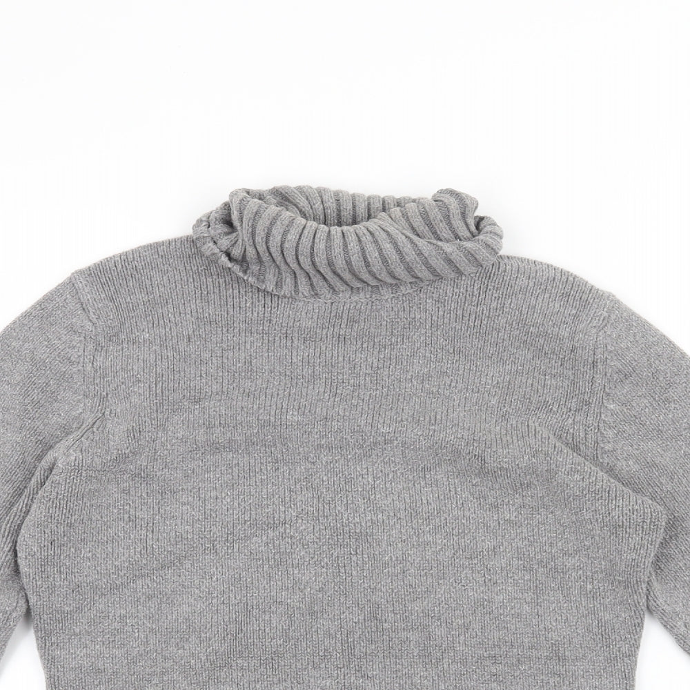M&S Womens Grey   Pullover Jumper Size 8